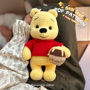 Honey Bear Amigurumi Crochet Pattern