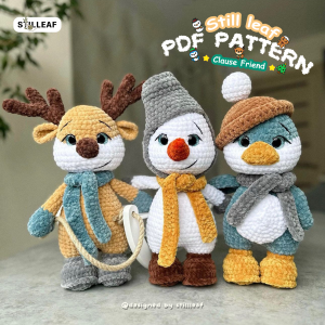 Clause Friend Crochet Pattern