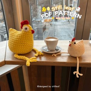 Long Leg Hen Crochet Pattern